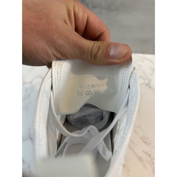 Dior B23 High Top Sneakers White Oblique Monogram Size 44 EU / 10.5 US Men’s - Picture 8 of 10